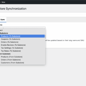 Manually Sync - MultiStore Sync